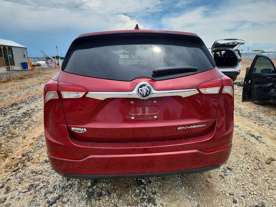 2020 Buick Envision VIN LRBFXCSA0LD112550 COPART salvage auction — HAIL, Mo - Certificate Of Title, sold $5,400 on 2026-07-08 (photo 6)