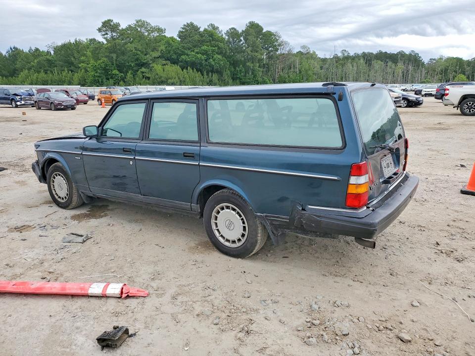 1993 Volvo 240 series VIN YV1AW8804P1951497 COPART salvage auction — FRONT END, Sc - Cert Of Title-Salvage, sold $350 on 2026-08-10 (photo 2)