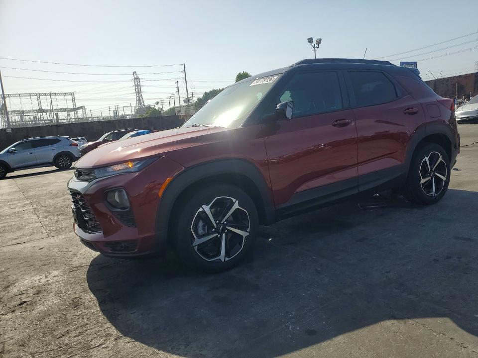 2023 Chevrolet Trailblazer VIN KL79MTSLXPB040747 COPART salvage auction — REAR END, CA - SALVAGE CERTIFICATE, sold $7,500 on 2026-07-31 (photo 1)