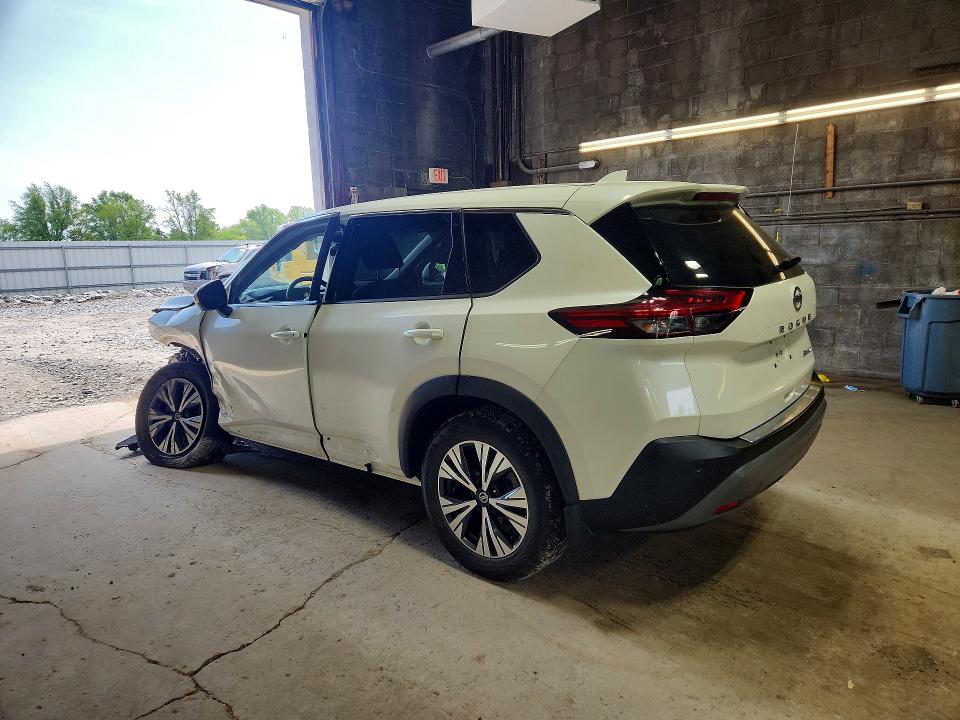 2021 Nissan Rogue VIN JN8AT3BB9MW204122 COPART salvage auction — FRONT END, Ny - Mv-907A Salvage Certificate, sold $3,000 on 2026-07-20 (photo 2)