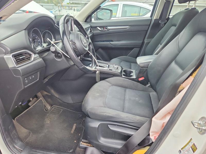 2018 Mazda VIN JM3KFABM3J1445705 COPART salvage auction — FRONT END, Ca - Salvage Certificate, sold $2,150 on 2026-07-22 (photo 7)
