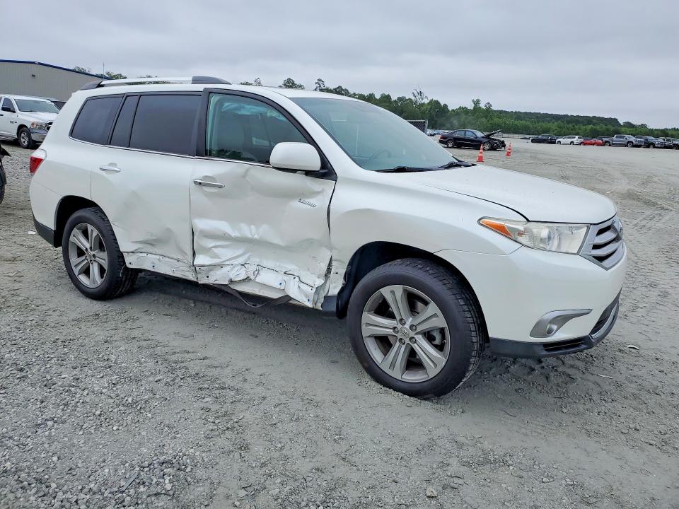 2012 Toyota Highlander VIN 5TDYK3EH0CS070841 COPART salvage auction — SIDE, SC - CERT OF TITLE-SALVAGE, sold $2,950 on 2026-07-20 (photo 4)