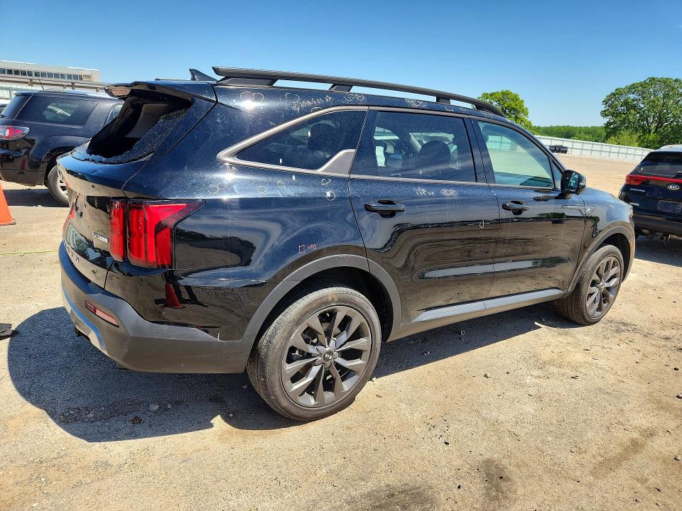 2021 Kia Sorento VIN 5XYRKDLF9MG057757 COPART salvage auction — HAIL, WI - CERTIFICATE OF TITLE, sold $4,500 on 2026-07-28 (photo 3)