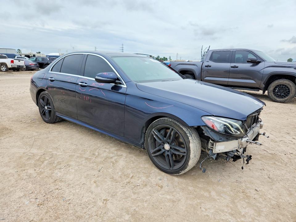 2017 Mercedes-benz E-klasse VIN WDDZF4KB9HA208109 COPART salvage auction — FRONT END, Tx - Salvage Vehicle Title, sold $4,750 on 2026-07-21 (photo 4)
