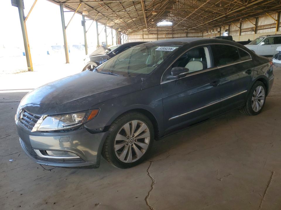 2013 Volkswagen Cc VIN WVWBP7AN6DE565773 COPART salvage auction — FRONT END, Az - Certificate Of Title, sold $675 on 2026-07-13 (photo 1)