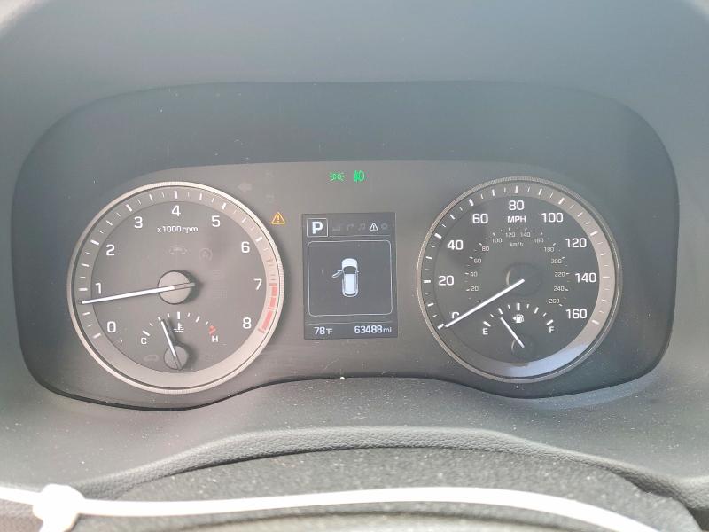 2018 Hyundai Tucson VIN KM8J33A41JU716734 COPART salvage auction — REAR END, Ca - Salvage Certificate, sold $5,300 on 2026-07-16 (photo 9)