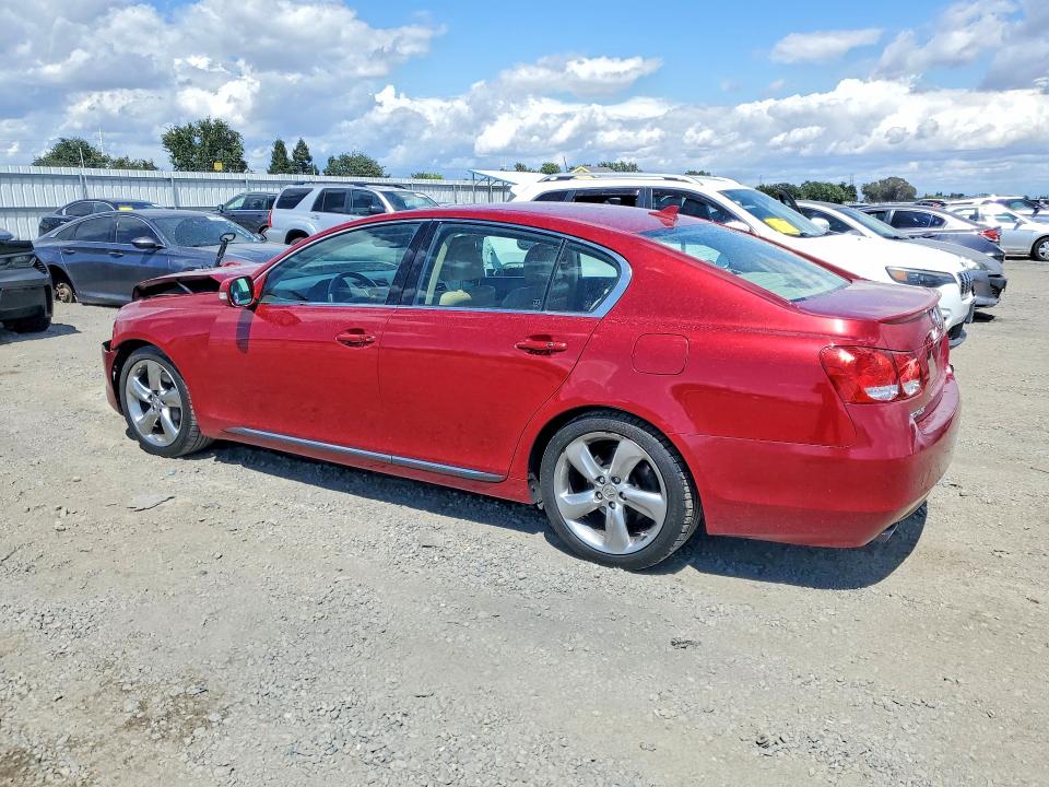 2009 Lexus Gs 350 VIN JTHBE96S590046345 COPART salvage auction — FRONT END, Ca - Salvage Certificate, sold $1,050 on 2026-07-02 (photo 2)