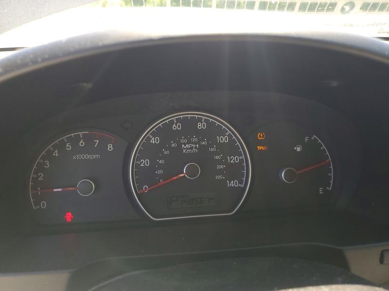 2009 Hyundai Elantra VIN KMHDU46D39U726234 COPART salvage auction — REAR END, Nc - Salvage Certificate Of Title, sold $575 on 2026-07-22 (photo 9)