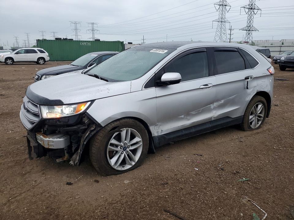 2018 Ford Edge VIN 2FMPK4J96JBC02964 COPART salvage auction — FRONT END, Mi - Certificate Of Title, sold $1,500 on 2026-07-09 (photo 1)