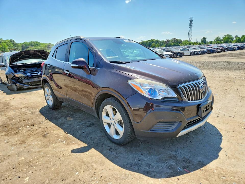2016 Buick Encore VIN KL4CJASB1GB719751 COPART salvage auction — REAR END, Va - Certificate Of Title, sold $825 on 2026-07-08 (photo 4)