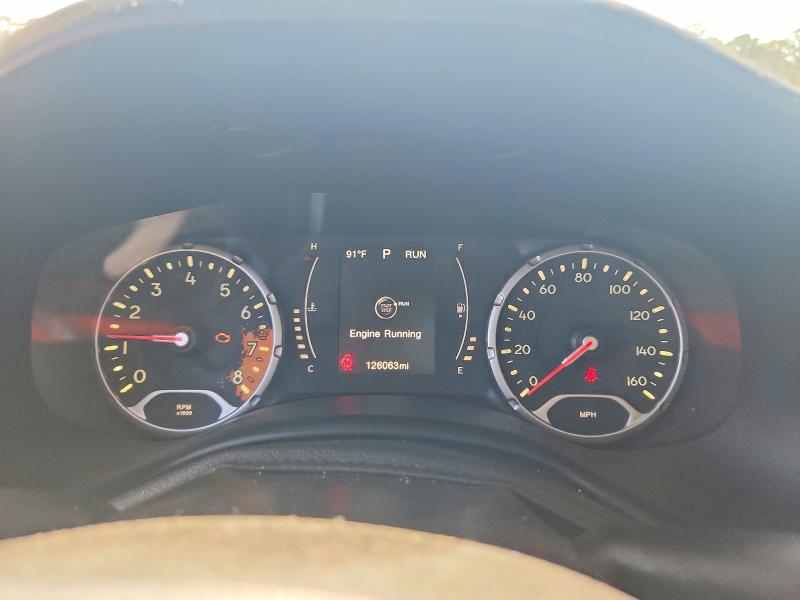 2017 Jeep Renegade VIN ZACCJAAB8HPE61517 COPART salvage auction — UNDERCARRIAGE, Al - Cert Of Title-Salvage Title, sold $1,850 on 2026-08-03 (photo 9)