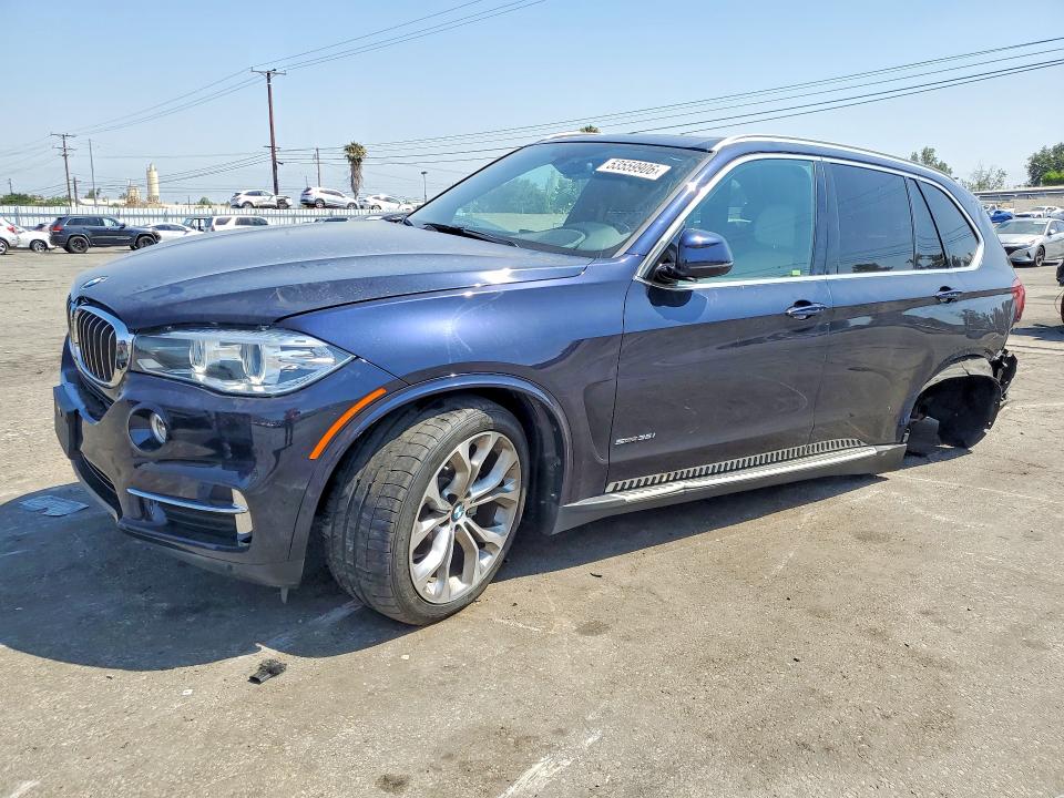 2017 BMW VIN 5UXKR2C38H0X04764 COPART salvage auction — REAR END, Ca - Salvage Certificate, sold $7,400 on 2026-07-06 (photo 1)