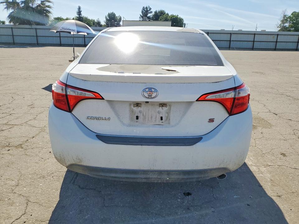 2015 Toyota Corolla VIN 5YFBURHE2FP205710 COPART salvage auction — MECHANICAL, Ca - App For Dup Clean Or Ac, sold $2,050 on 2026-07-06 (photo 6)