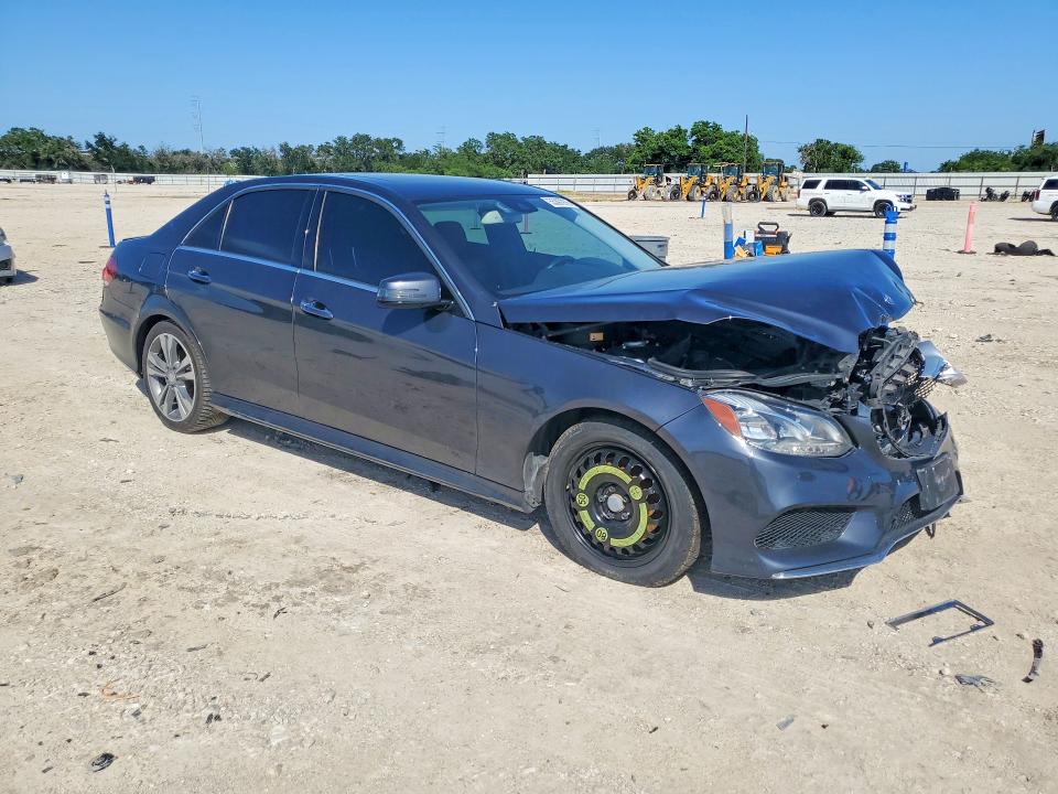2014 Mercedes-benz E-klasse VIN WDDHF8JBXEA923576 COPART salvage auction — FRONT END, Tx - Salvage Vehicle Title, sold $1,300 on 2026-07-16 (photo 4)