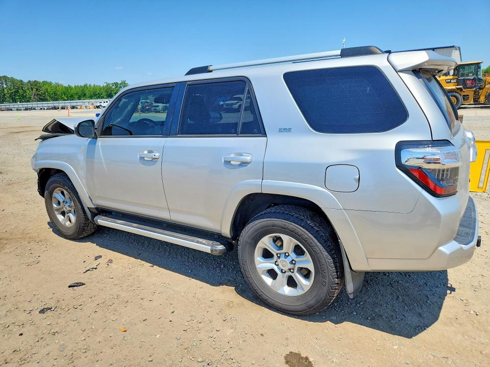 2022 Toyota 4runner VIN JTEEU5JR8N5270202 COPART salvage auction — FRONT END, Nc - Salvage Certificate Of Title, sold $9,600 on 2026-07-20 (photo 2)