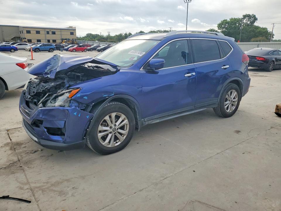 2018 Nissan Rogue VIN JN8AT2MT2JW470478 COPART salvage auction — FRONT END, Tx - Salvage Vehicle Title, sold $1,650 on 2026-07-06 (photo 1)