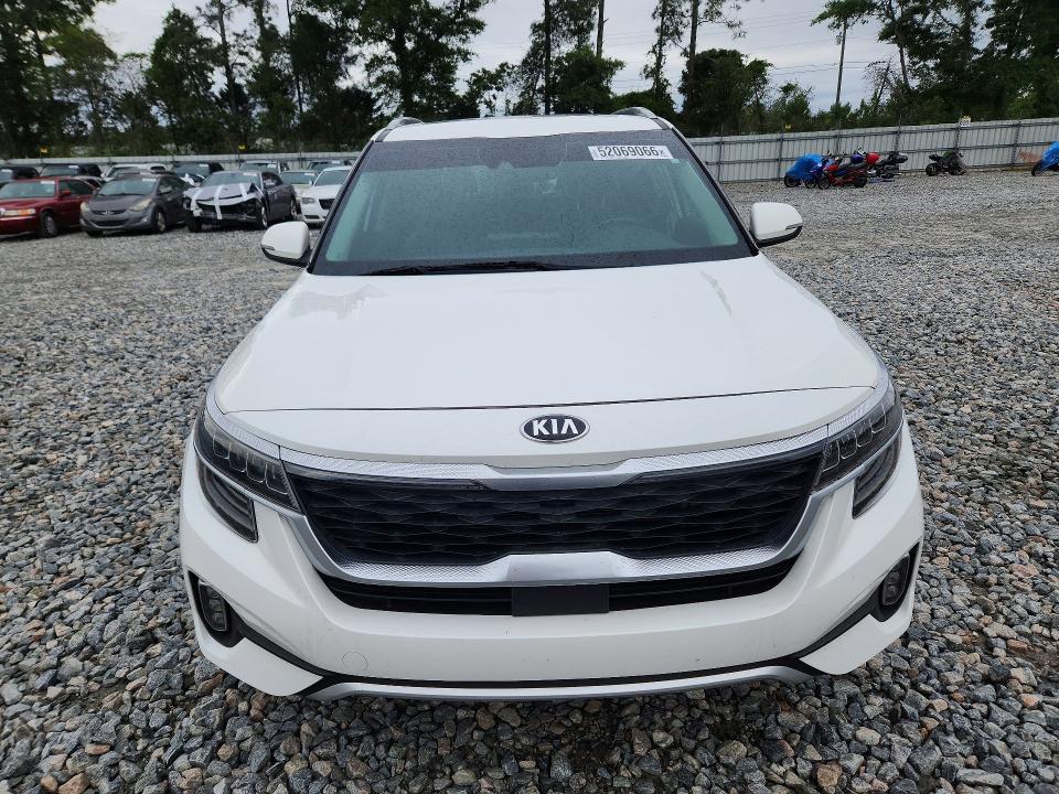 2021 Kia Seltos VIN KNDETCA26M7213983 COPART salvage auction — SIDE, Ga - Cert Of Title-Salvage, sold $5,300 on 2026-07-02 (photo 5)