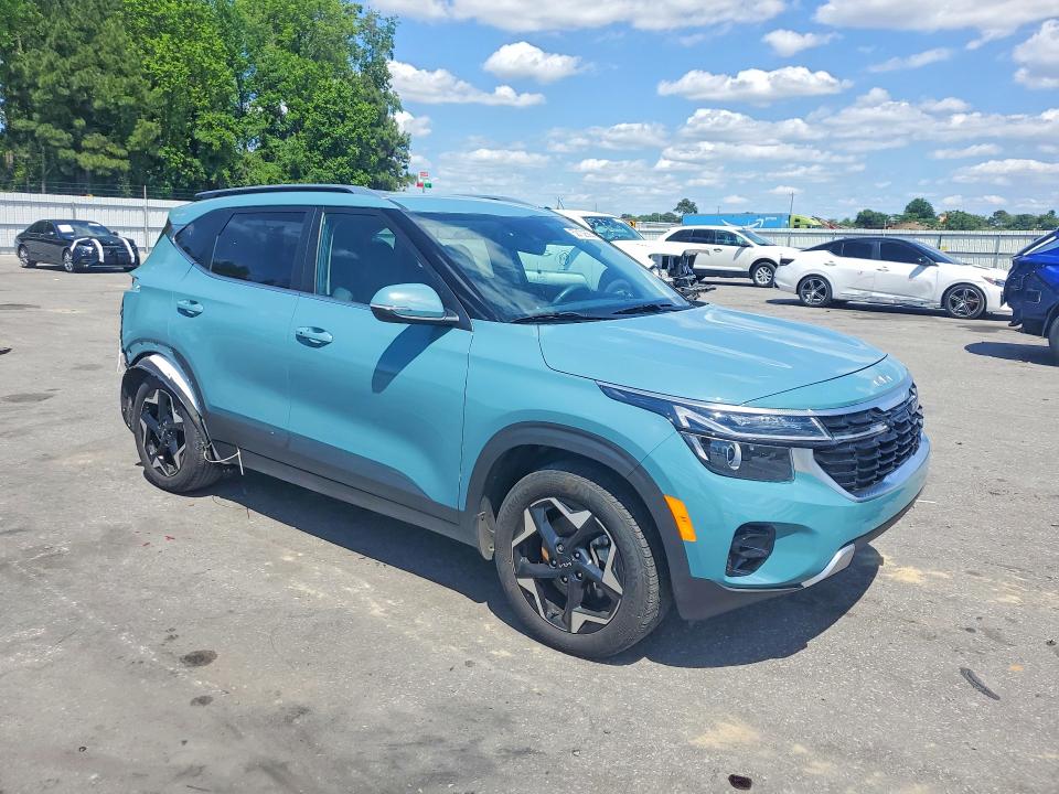 2025 Kia Seltos VIN KNDERCAA5S7671596 COPART salvage auction — REAR END, Nc - Salvage Certificate Of Title, sold $8,200 on 2026-07-16 (photo 4)