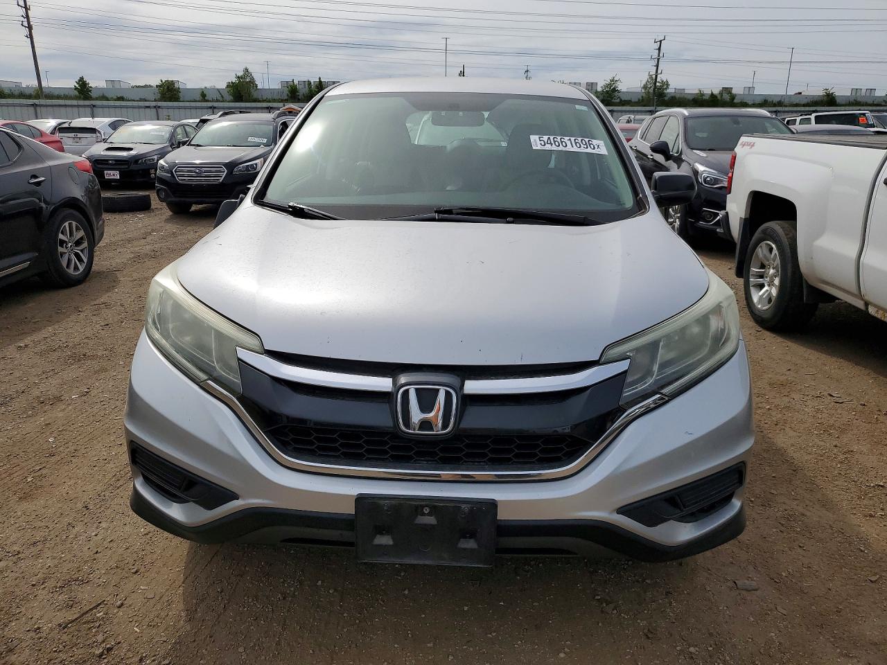 2015 Honda CR-V VIN 3CZRM3H39FG708337 COPART salvage auction — Rear End, IL - SALVAGE CERTIFICATE, sold $2,750 on 2026-06-30 (photo 5)