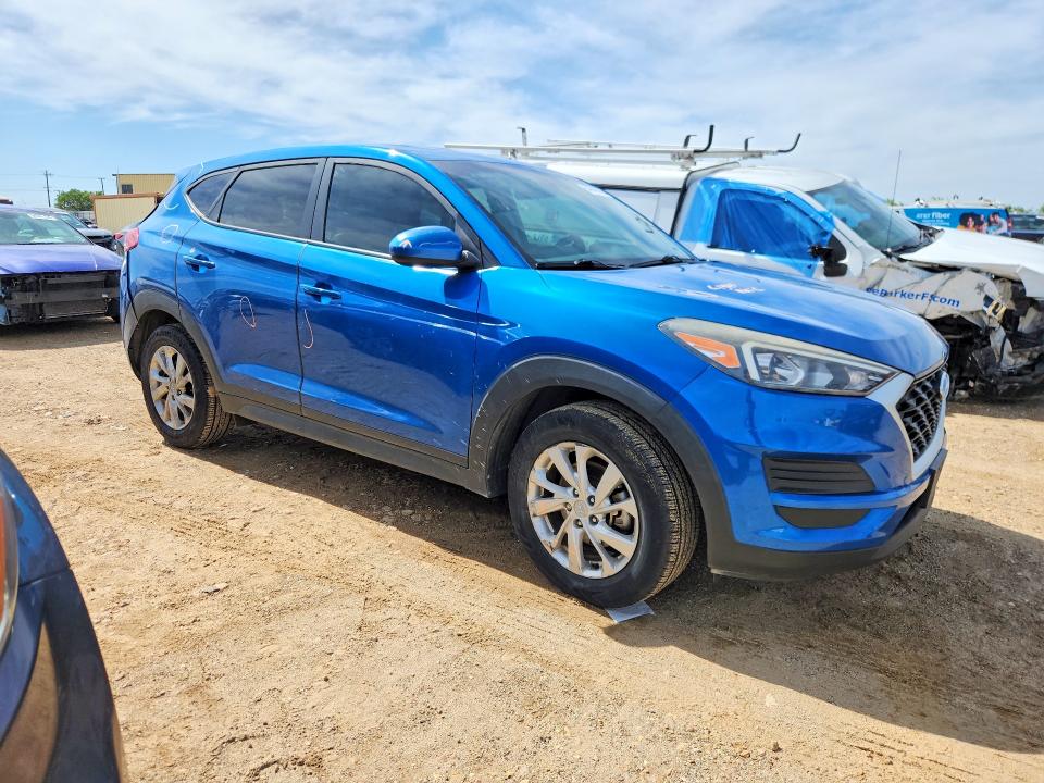 2019 Hyundai Tucson VIN KM8J23A4XKU933199 COPART salvage auction — REAR END, Tx - Salvage Vehicle Title, sold $3,100 on 2026-07-23 (photo 4)