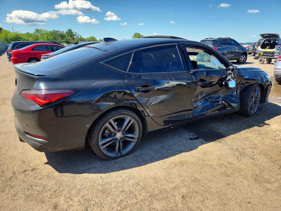 2024 Acura VIN 19UDE4H61RA019488 COPART salvage auction — SIDE, PA - CERTIFICATE OF SALVAGE, sold $4,250 on 2026-07-02 (photo 3)