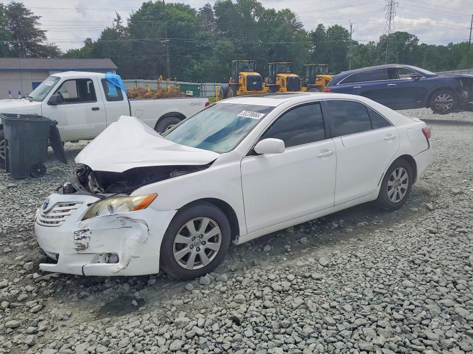2007 Toyota Camry VIN JTNBE46K573105986 COPART salvage auction — FRONT END, Nc - Salvage Certificate Of Title, sold $150 on 2026-07-29 (photo 1)