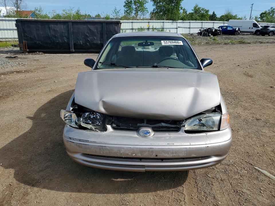 2002 Chevrolet Geo prizm VIN 1Y1SK52842Z425430 COPART salvage auction — FRONT END, Oh - Cert Of Title-Salvage, sold $225 on 2026-07-02 (photo 5)