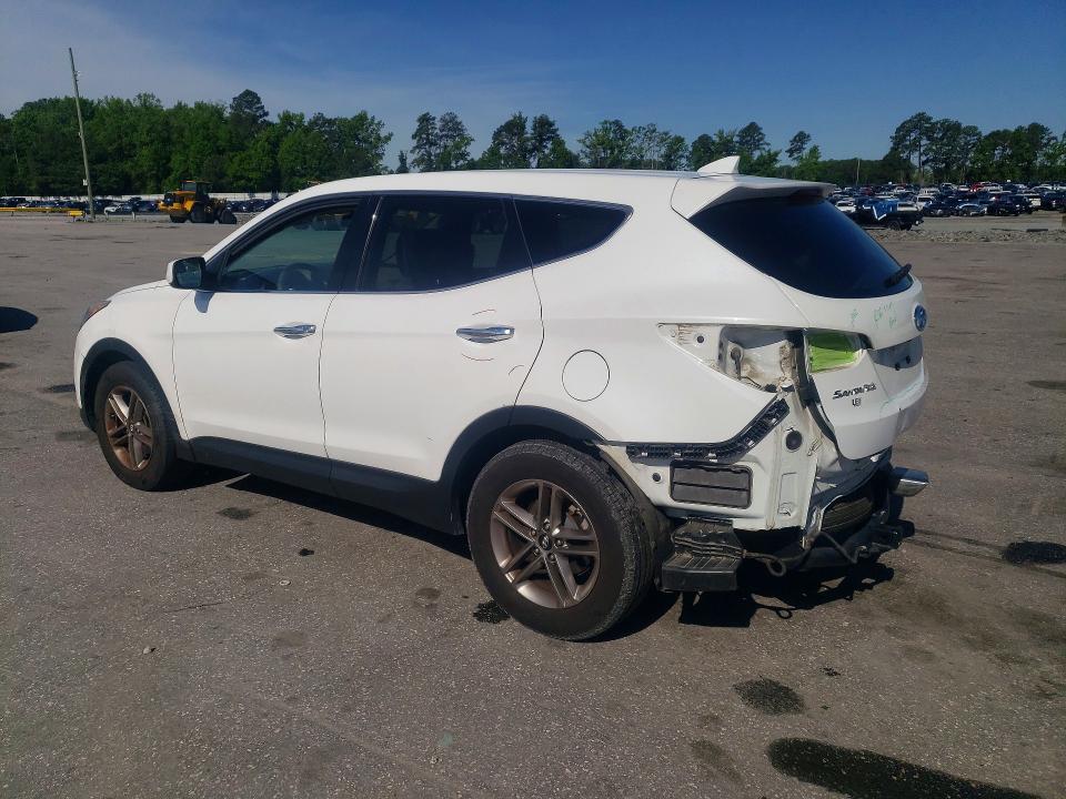 2017 Hyundai VIN 5NMZT3LB8HH027911 COPART salvage auction — REAR END, Nc - Salvage Certificate Of Title, sold $3,400 on 2026-07-02 (photo 2)