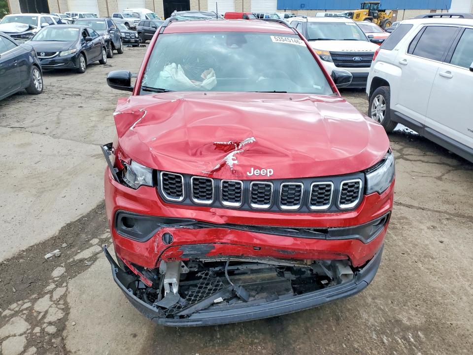 2024 Jeep Compass VIN 3C4NJDBN8RT137965 COPART salvage auction — FRONT END, Fl - Dlr Only Salvage/Rebuildable (P), sold $4,300 on 2026-07-09 (photo 5)