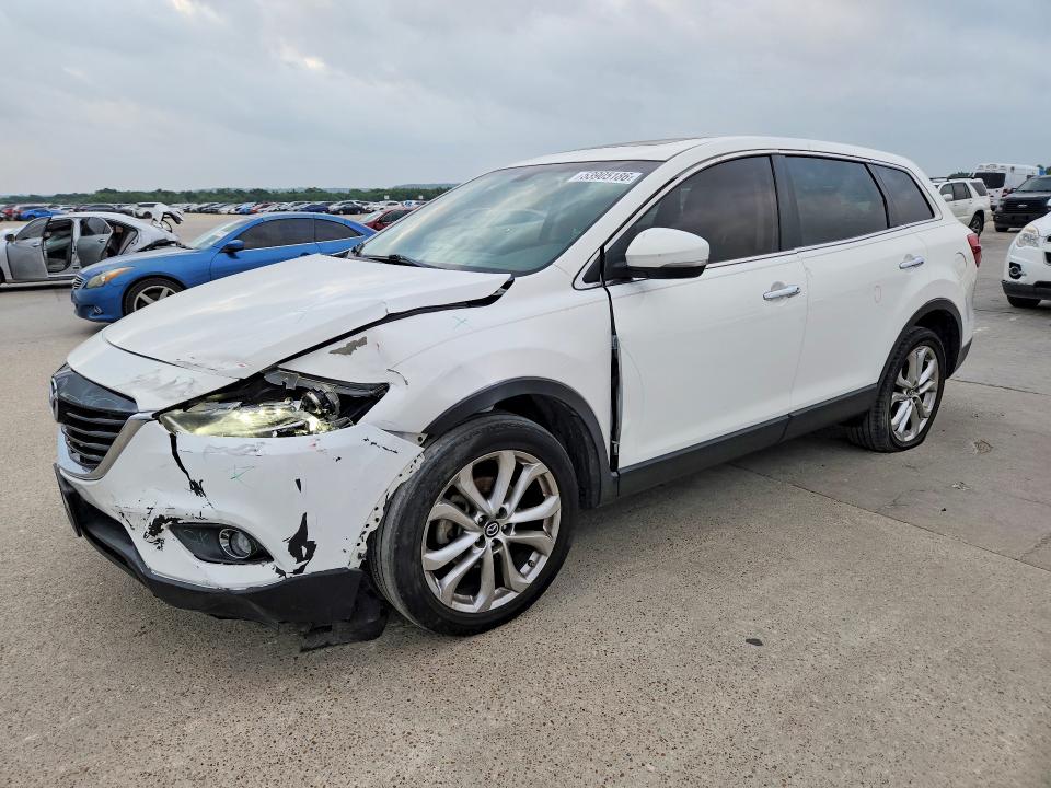 2013 Mazda Cx-9 VIN JM3TB2DA1D0413452 COPART salvage auction — FRONT END, Tx - Certificate Of Title, sold $850 on 2026-07-02 (photo 1)