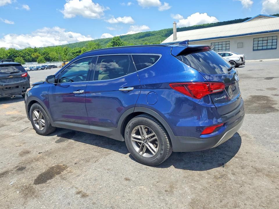 2017 Hyundai Santa fe VIN 5XYZUDLB7HG484609 COPART salvage auction — FRONT END, Pa - Certificate Of Salvage, sold $2,250 on 2026-07-28 (photo 2)