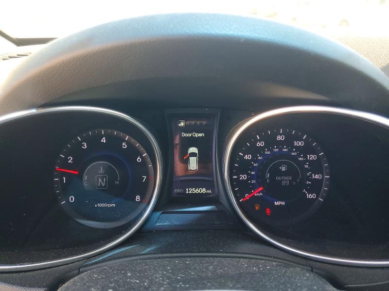 2014 Hyundai Santa fe VIN KM8SRDHF4EU088187 COPART salvage auction — SIDE, Ca - Salvage Certificate, sold $2,100 on 2026-07-10 (photo 9)