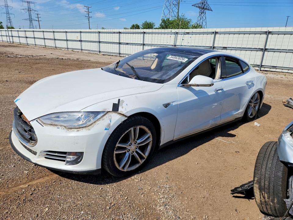 2013 Tesla Model s VIN 5YJSA1CN1DFP13869 — COPART salvage auction photo