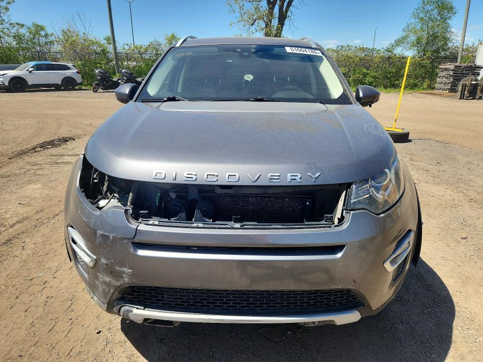 2017 Land rover Discovery VIN SALCT2BG5HH647266 COPART salvage auction — FRONT END, Qc - Gravement Accidente, sold $4,150 on 2026-07-07 (photo 5)