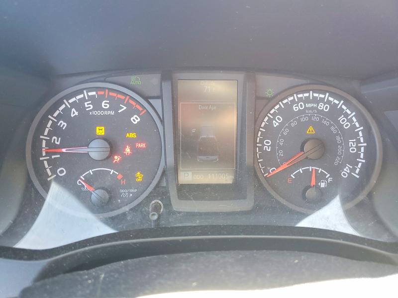 2021 Toyota Tacoma VIN 5TFAX5GN7MX188818 COPART salvage auction — FRONT END, Ca - Salvage Certificate, sold $8,400 on 2026-07-06 (photo 9)