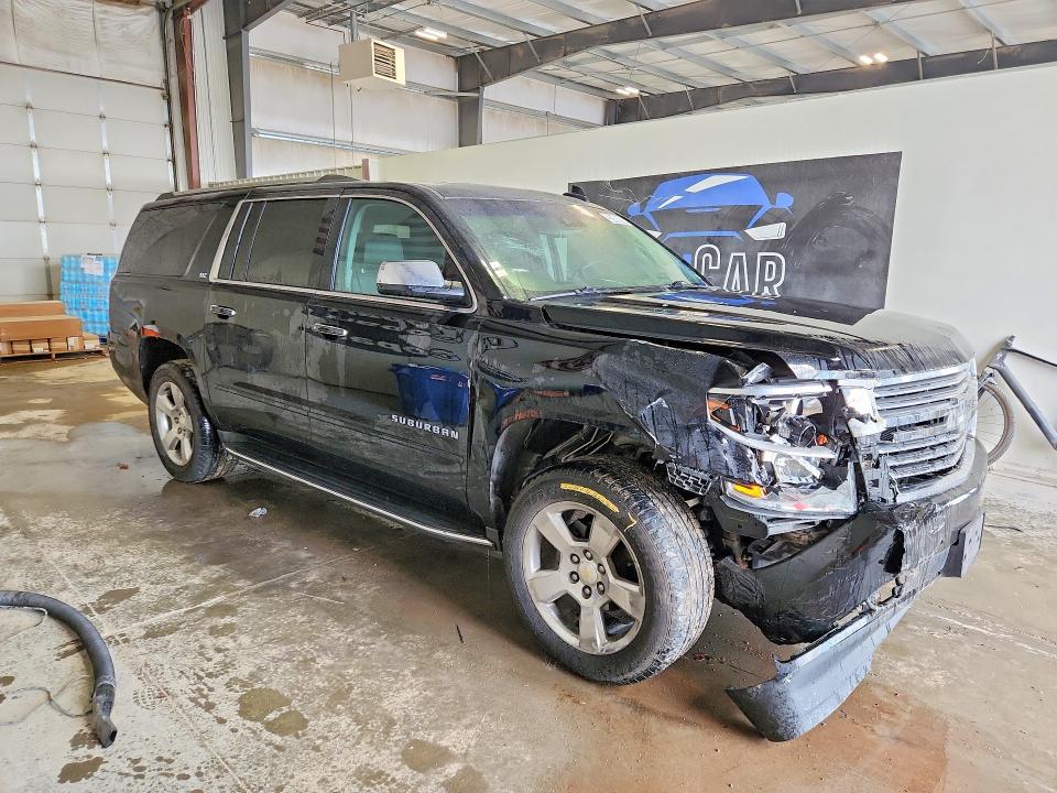 2015 Chevrolet Suburban VIN 1GNSKKKC8FR691909 COPART salvage auction — FRONT END, Wv - Certificate Of Title, sold $3,550 on 2026-07-07 (photo 4)