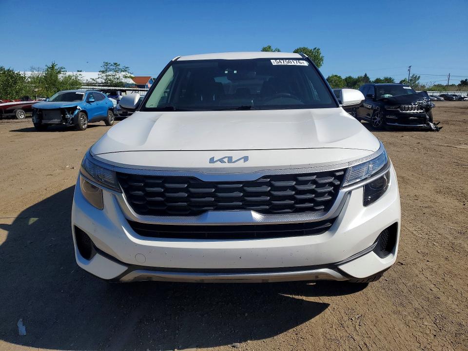 2022 Kia Seltos VIN KNDEPCAA7N7310039 COPART salvage auction — HAIL, Oh - Cert Of Title-Salvage, sold $4,900 on 2026-07-16 (photo 5)
