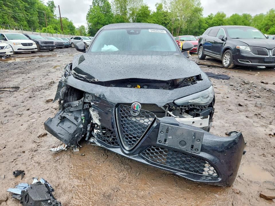 2020 Alfa romeo Giulia VIN ZARFANAN1L7635163 COPART salvage auction — FRONT END, Pa - Certificate Of Salvage, sold $1,850 on 2026-07-20 (photo 5)