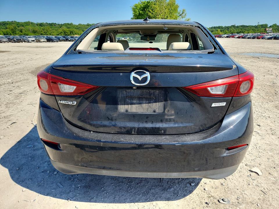 2014 Mazda 3 VIN JM1BM1W31E1202030 COPART salvage auction — HAIL, Il - Salvage Certificate, sold $1,850 on 2026-07-06 (photo 6)