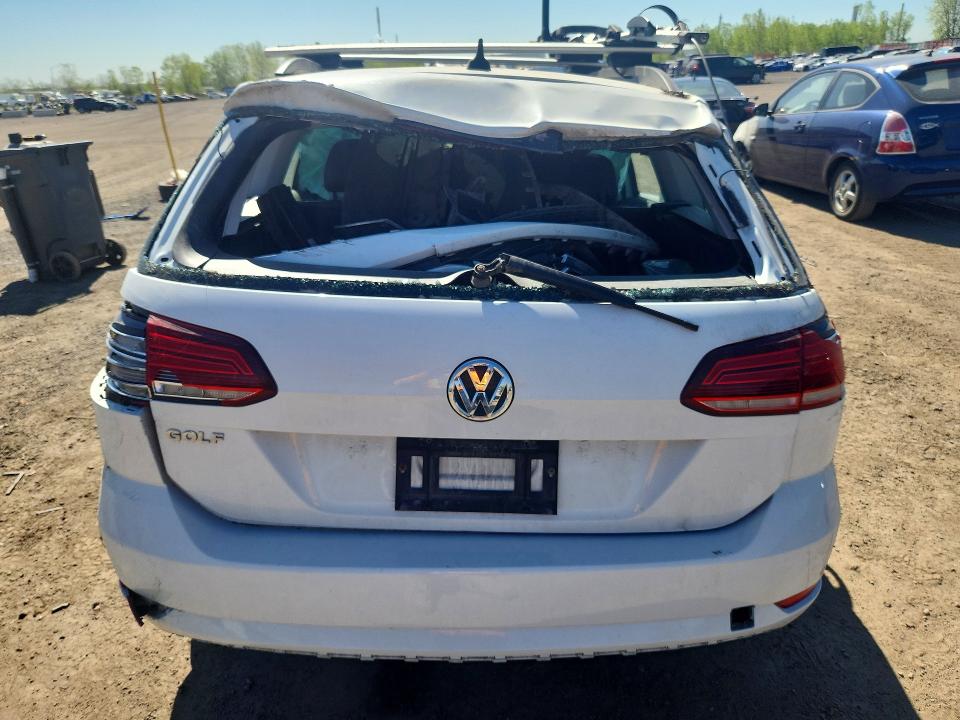 2019 Volkswagen Golf sportwagen VIN 3VWY57AU9KM517289 COPART salvage auction — ALL OVER, Qc - Gravement Accidente, sold $275 on 2026-07-07 (photo 6)