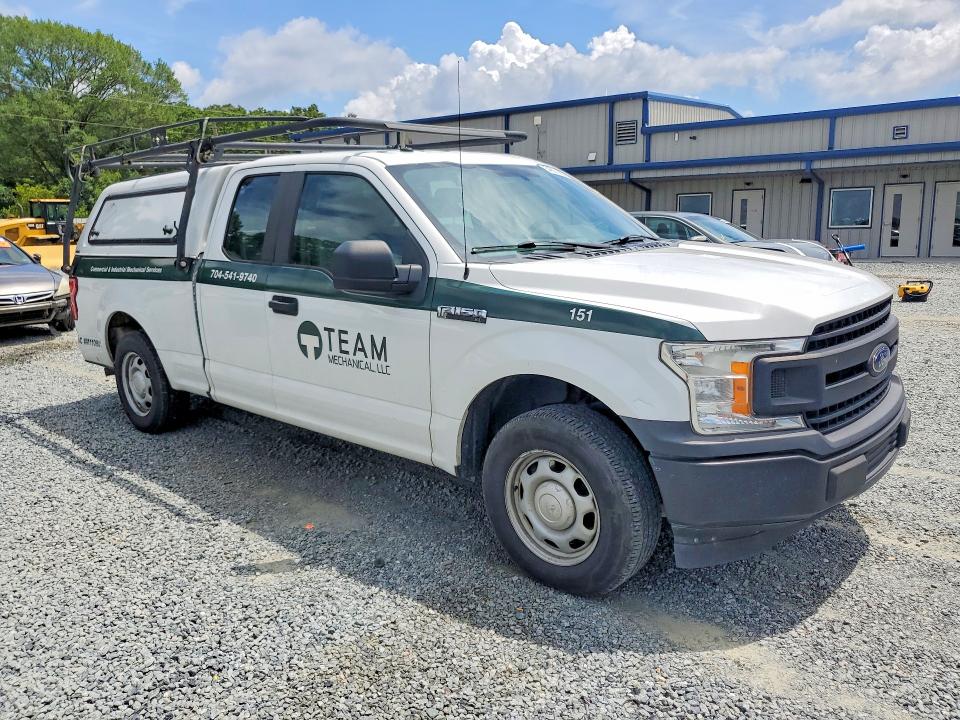 2018 Ford F-150 VIN 1FTEX1CB1JFA33088 COPART salvage auction — REAR END, NC - SALVAGE CERTIFICATE OF TITLE, sold $4,050 on 2026-07-02 (photo 4)