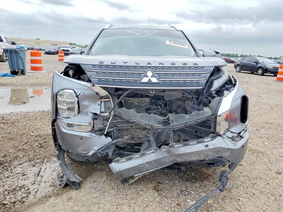 2022 Mitsubishi VIN JA4J3VA87NZ080620 COPART salvage auction — FRONT END, Tx - Salvage Vehicle Title, sold $5,600 on 2026-07-02 (photo 5)
