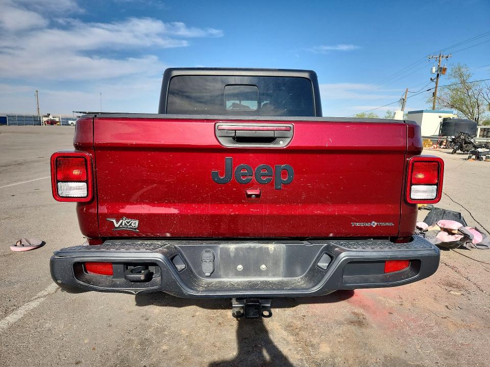 2022 Jeep VIN 1C6HJTAG8NL106920 COPART salvage auction — FRONT END, Tx - Salvage Vehicle Title, sold $9,700 on 2026-07-31 (photo 6)