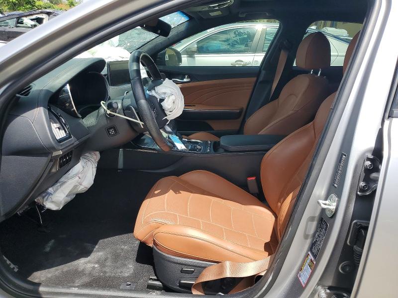 2023 Kia Stinger VIN KNAE55LC7P6134745 COPART salvage auction — FRONT END, Fl - Cert Of Title Slvg Rebuildable, sold $7,800 on 2026-07-31 (photo 7)