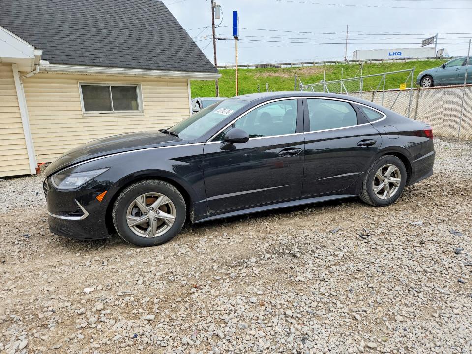 2021 Hyundai Sonata VIN 5NPEG4JA0MH121605 COPART salvage auction — FRONT END, Oh - Cert Of Title-Salvage, sold $4,150 on 2026-07-08 (photo 1)