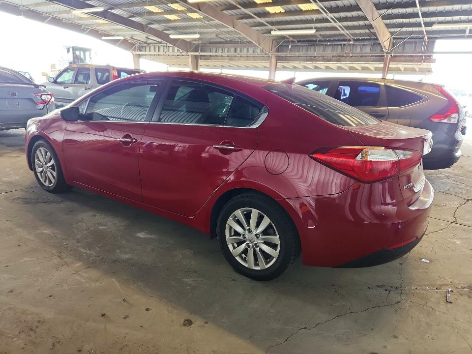2015 Kia Forte VIN KNAFX4A82F5357982 COPART salvage auction — VANDALISM, Ca - Salvage Certificate, sold $1,450 on 2026-07-16 (photo 2)