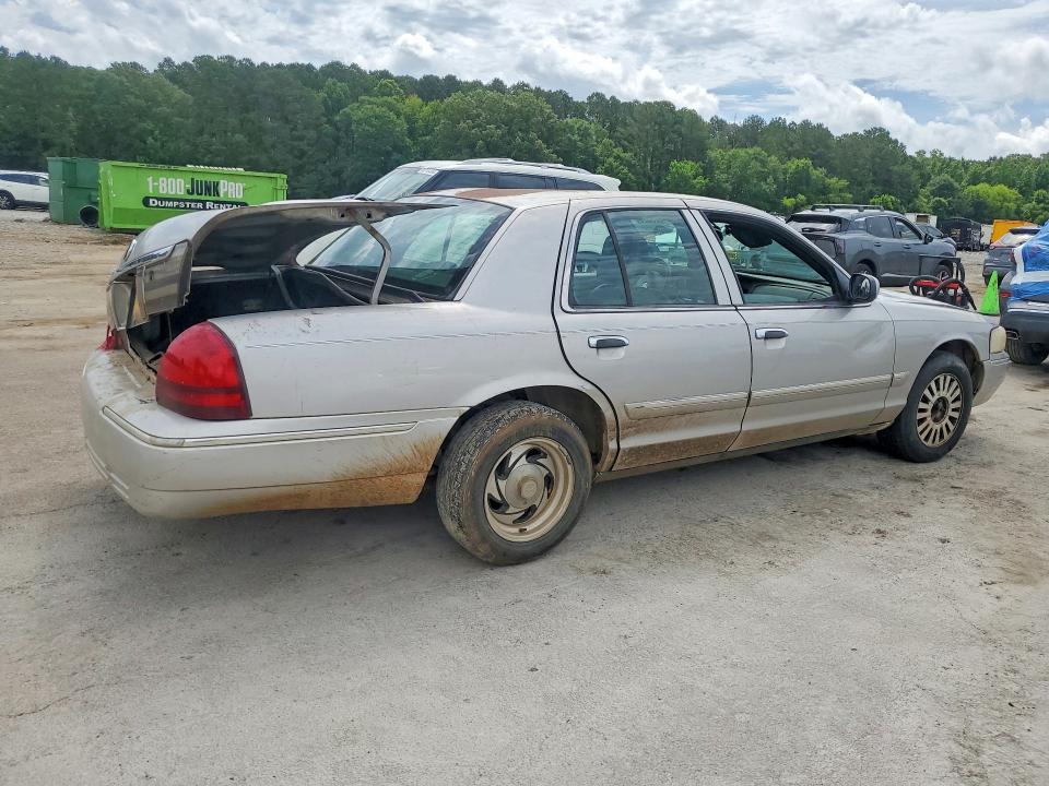 2006 Mercury Grand marquis VIN 2MEFM75V16X645731 COPART salvage auction — FRONT END, Ms - Cert Of Title-Salvaged, sold $300 on 2026-07-10 (photo 3)
