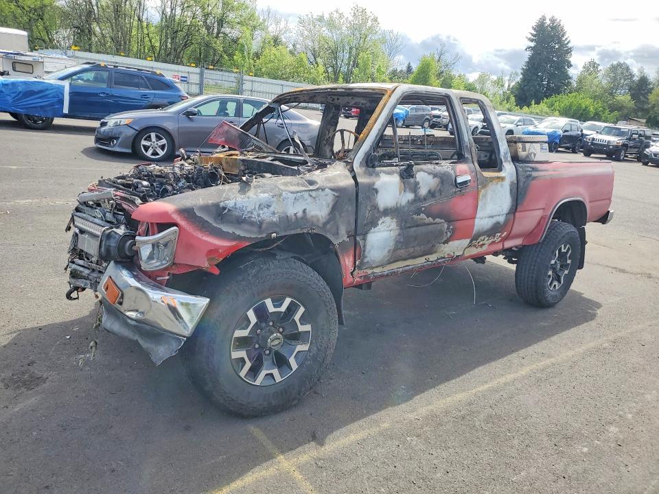 1994 Toyota VIN JT4VN13D1R5148105 COPART salvage auction — BURN, Or - Salvage Title Certificate, sold $325 on 2026-07-08 (photo 1)
