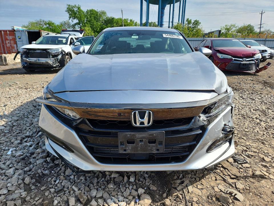 2020 Honda Accord VIN 1HGCV1F37LA030196 COPART salvage auction — FRONT END, Il - Salvage Certificate, sold $7,100 on 2026-07-24 (photo 5)