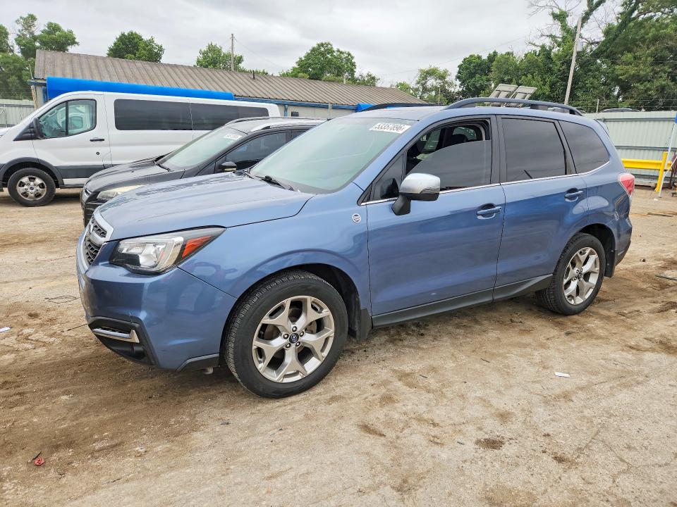 2018 Subaru Forester VIN JF2SJAWC1JH534853 COPART salvage auction — HAIL, Ks - Cert Of Title-Salvage, sold $4,450 on 2026-07-15 (photo 1)